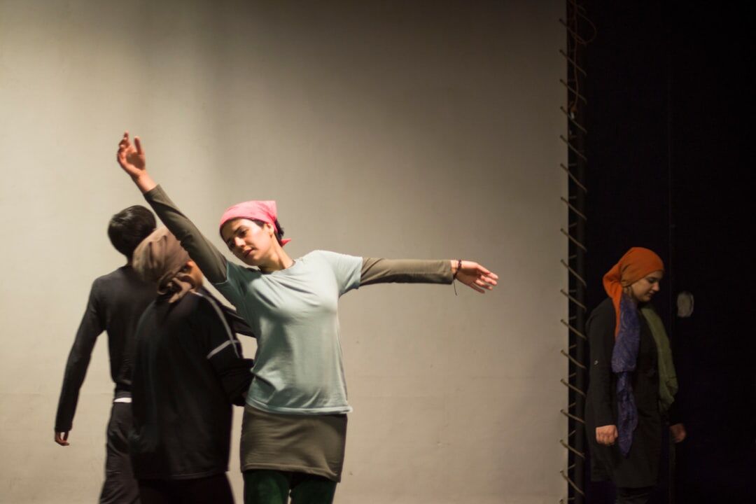 actor on stage